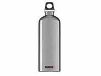 Alu Traveller 1 Liter, Trinkflasche - aluminium