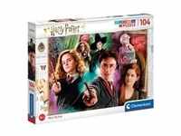 Supercolor - Wizarding World Harry Potter, Puzzle - 104 Teile