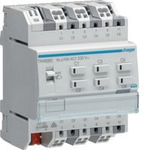 Schalt- und Jalousieausgang KNX 6/3-fach 16 Ampere C-Last, Aktor
