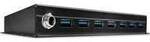 7 Port USB 3.0 Metall, USB-Hub