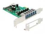 PCI Express x1 Karte zu 6 x extern + 1 x intern USB 5, USB-Controller