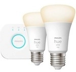White Starter-Kit E27, LED-Lampe