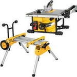Tischkreiss&auml;ge DWE7485RS, 210mm, mit Untergestell