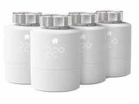 Smartes Heizkörper-Thermostat, Heizungsthermostat - weiß, 4er Pack,...
