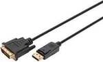 Adapterkabel DisplayPort > DVI-D, Interlock