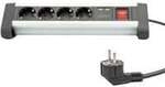 Office-Steckdosenleiste 4-fach, 2x USB
