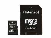 UHS-I Performance 64 GB microSDXC, Speicherkarte - schwarz, UHS-I U1, Class 10