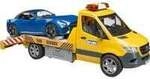 MB Sprinter Autotransporter mit Light & Sound Modul , Modellfahrzeug