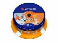 DVD-R 4,7 GB, DVD-Rohlinge - 16fach, 25 Stück