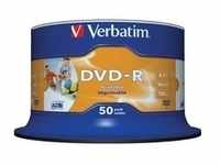 DVD-R 4,7 GB, DVD-Rohlinge - 16fach, 50 Stück