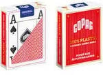 100 Prozent Plastik Poker Jumbo Index Spielkarten, Kartenspiel