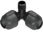 Sprinklersystem Winkelst&uuml;ck 2x 25mm > 3/4", Verbindung
