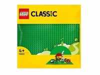 11023 Classic Grüne Bauplatte, Konstruktionsspielzeug - grün, Quadratische