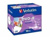 DVD+R 4,7 GB, DVD-Rohlinge - 16fach, 10 Stück