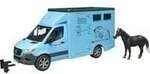 MB Sprinter Tiertransporter mit Pferd, Modellfahrzeug