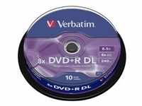 DVD+R DL 8,5 GB, DVD-Rohlinge - 8fach, 10 Stück