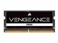 SO-DIMM 16 GB DDR5-4800 , Arbeitsspeicher - schwarz, CMSX16GX5M1A4800C40, Vengeance