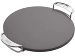 CRAFTED Glasierter Grillstein 8861, rund, Pizzastein