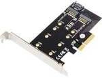 M.2 NGFF / NVMe SSD PCI Express 3.0 (x4), Schnittstellenkarte