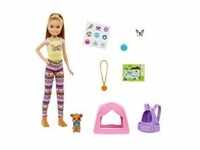 Barbie “It takes two! Camping” Spielset mit Stacie Puppe und Hündchen