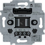 LED-Tastdimmer-Einsatz flex Typ 64851 U, Unterputz, 3-240 Watt, Phasenan- und