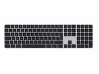 Magic Keyboard mit Touch ID und Ziffernblock, Tastatur - silber/schwarz, UK-Layout,