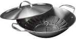 CRAFTED Wok & Dampfgarer mit D&uuml;nsteinsatz 7684
