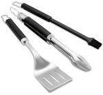 Premium Grillbesteck, 3-teilig