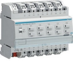 Schalt- und Jalousieausgang KNX 10-fach 16 Ampere C-Last, Schalter