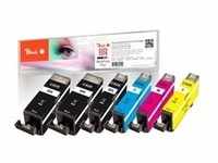 Tinte Spar Pack Plus PI100-249 - kompatibel zu Canon PGI-525, CLI-526 (4541B006)