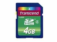 Secure Digital SDHC Card 4 GB, Speicherkarte - Class 4