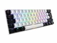 SKILLER SGK50 S4, Gaming-Tastatur - weiß/schwarz, DE-Layout, Kailh Brown