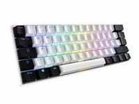 SKILLER SGK50 S4, Gaming-Tastatur - weiß/schwarz, DE-Layout, Kailh Blue