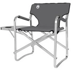 Aluminium Deck Chair with Table 2000038341, Camping-Stuhl - grau Aluminium Deck Chair with Table 2000038341, Camping-Stuhl - grau