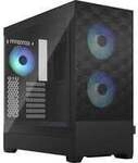 Pop Air RGB Black TG Clear Tint, Tower-Geh&auml;use