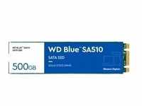Blue SA510 500 GB, SSD - blau/weiß, SATA 6 Gb/s, M.2 2280