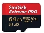 SanDisk SDSQXCU-064G-GN6MA, SanDisk Extreme PRO 64 GB microSDXC, Speicherkarte UHS-I