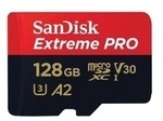 Extreme PRO 128 GB microSDXC, Speicherkarte - UHS-I U3, Class 10, V30, A2 Extreme PRO 128 GB microSDXC, Speicherkarte - UHS-I U3, Class 10, V30, A2