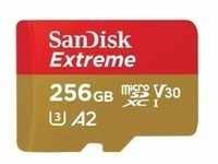 Extreme 256 GB microSDXC, Speicherkarte - UHS-I U3, Class 10, V30, A2