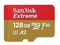 Extreme 128 GB microSDXC, Speicherkarte - UHS-I U3, Class 10, V30, A2