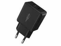 Home Charger HC218PD, Ladegerät - schwarz, Power Delivery & Quick Charge Technologie