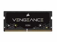SO-DIMM 32 GB DDR4-3200 , Arbeitsspeicher - schwarz, CMSX32GX4M1A3200C22, Vengeance