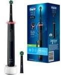 Oral-B Pro 3 3000 CrossAction Black Edition, Elektrische Zahnb&uuml;rste