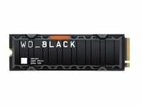 Black SN850X NVMe SSD 2 TB - schwarz, PCIe 4.0 x4, NVMe, M.2 2280, Kühlkörper