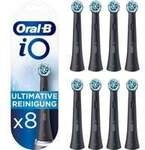 Braun Oral-B iO Ultimative Reinigung 8er, Aufsteckb&uuml;rste schwarz, &Uuml;berlegene