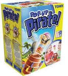 Pop Up Pirate Actionspiel f&uuml;r 2 bis 4 Spieler ab 4 Jahren, Brettspiel