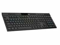K100 AIR WIRELESS, Gaming-Tastatur - schwarz, DE-Layout, Cherry MX Ultra Low Profile