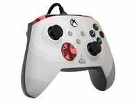 Rematch Advanced Wired Controller - Radial White, Gamepad - grau/rot, für Xbox