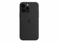 Silikon Case mit MagSafe, Handyhülle - schwarz, Mitternacht, iPhone 14 Pro Max