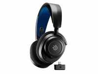 Arctis Nova 7P, Gaming-Headset - schwarz/blau, USB-C, Bluetooth